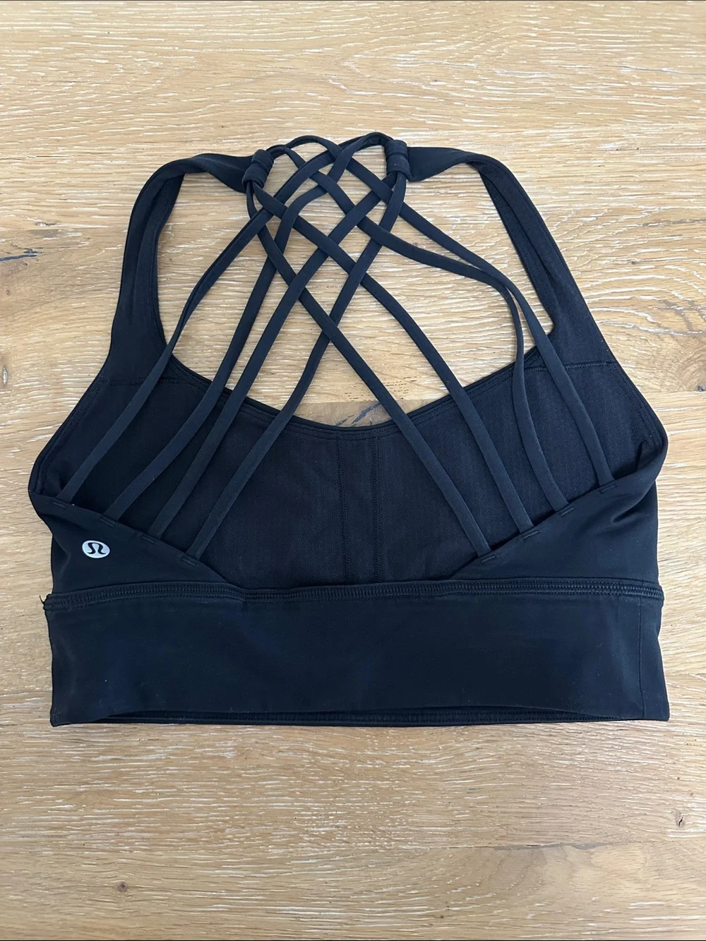 Lululemon long line bra. Black. Size 6